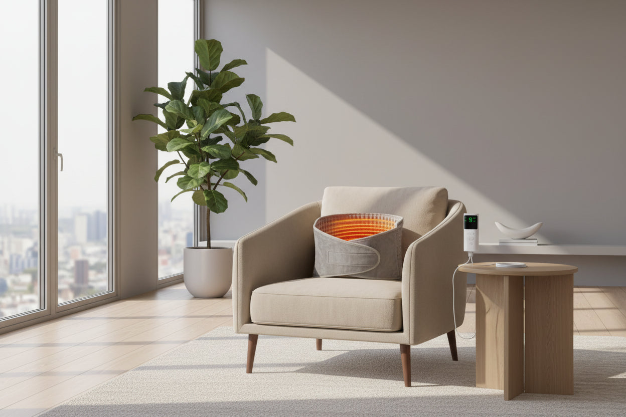 Ceinture Chauffante Lombaire – Détente Profonde et Soulagement Instantané