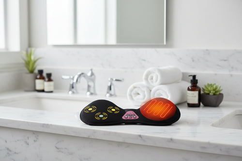 Soutien-gorge chauffant électrique avec massage et drainage lymphatique.