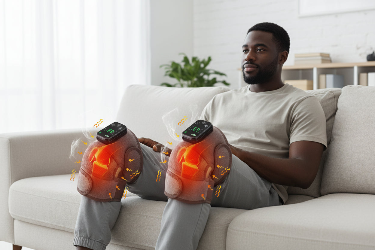 Genouillère Chauffante avec écran de commande